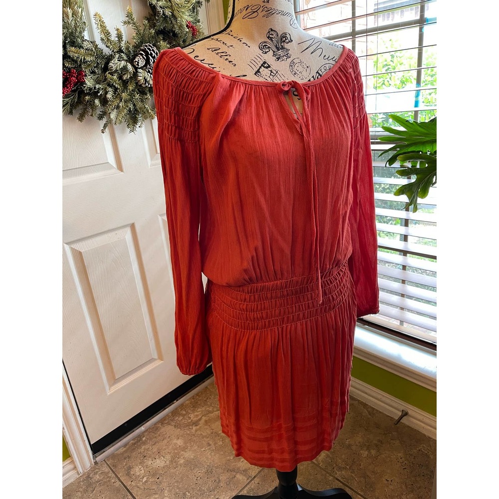 Chelsea and Violet's orange mini dress, xs